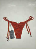 Coco Choco Ruched Tie-Side Bikini Bottom