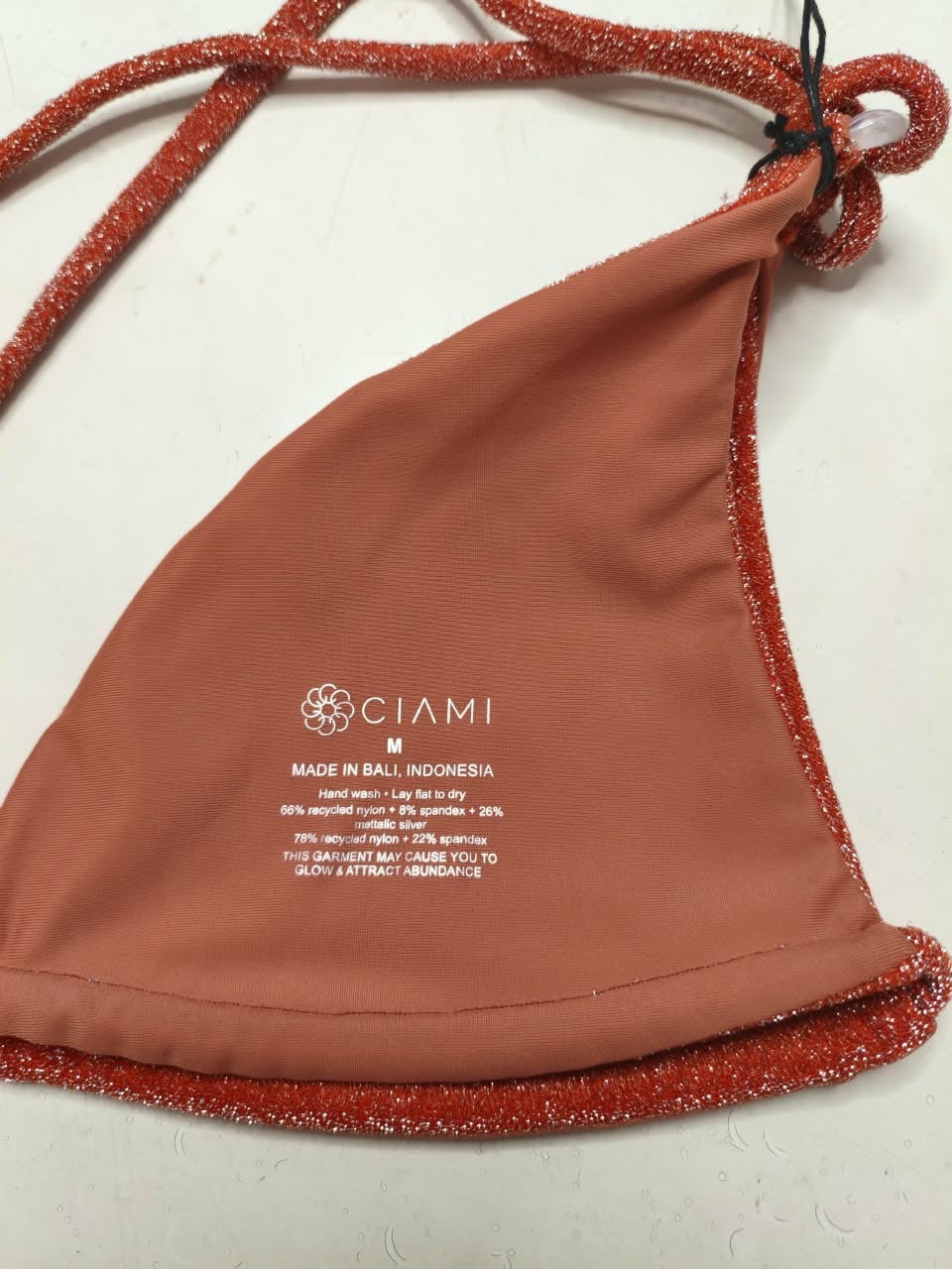 Coco Choco Halter Tie Bikini Top