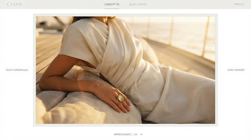 CIAMI quiet luxury editorial
